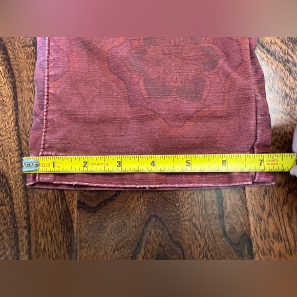 Anthropologie Pilcro Trailblazer Patchwork Pants Cargo Patch Pockets Size S - Picture 12 of 12